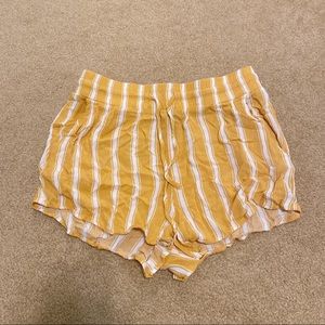 Cute Flowy Yellow Shorts